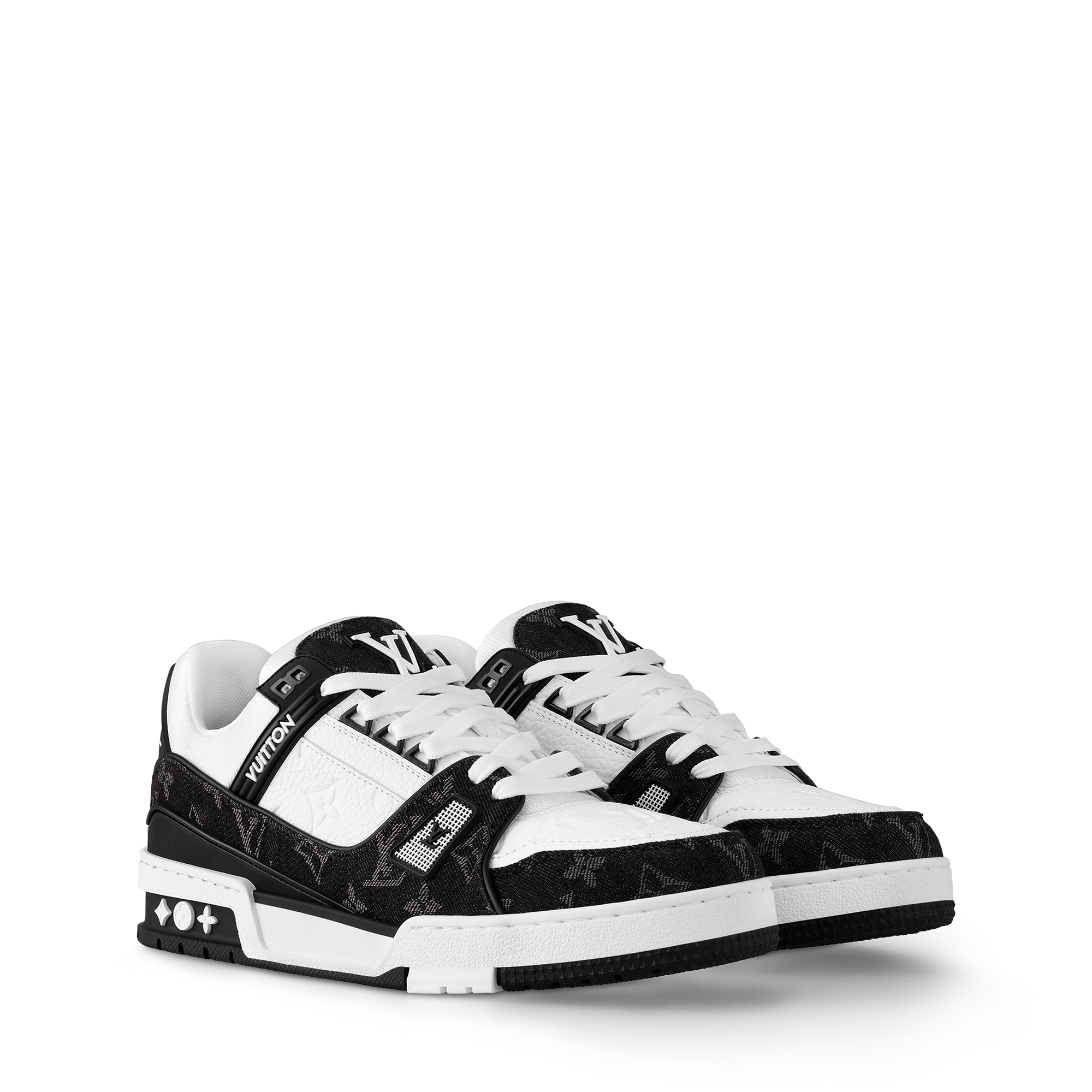 Louis Vuitton Trainer blanco negro