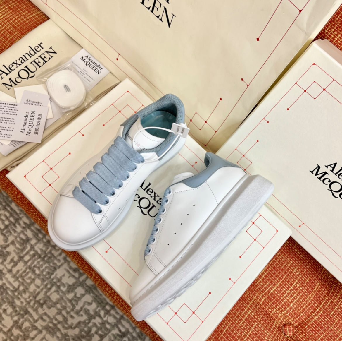 Alexander McQueen azul cielo - Qu4litystore